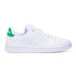 Sneakers bianche in pelle e similpelle con dettaglio verde adidas Advantage, Brand, SKU s324000075, Immagine 0